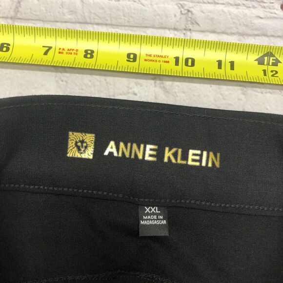 AK Anne Klein Women Pull On Tummy Control Ponte Pants Size XXL 2XL Black M191 16 - Picture 8 of 16